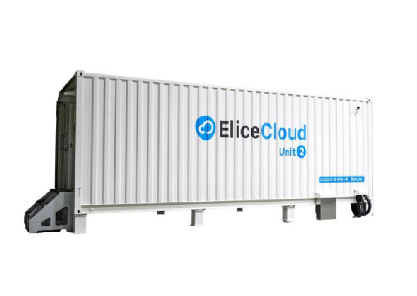 ▲엘리스그룹 ‘이동형 모듈러 데이터센터(PMDC)’ (사진제공=엘리스그룹)