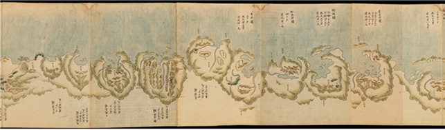 ▲함경도 해안지도 (사진제공=부산시청 )