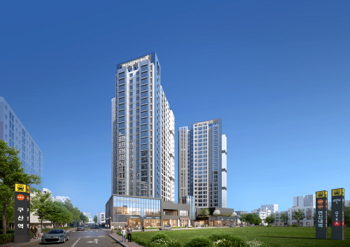 ▲연신내 양우내안애 퍼스티지 투시도