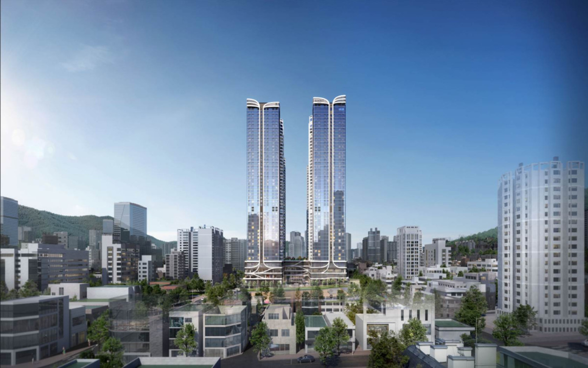 ▲서면 써밋 더뉴 투시도