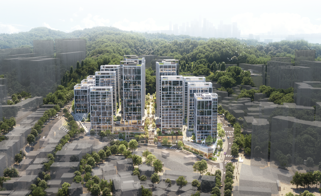 ▲사당동 63-1 일대 신속통합기획 조감도. (사진제공=서울시)