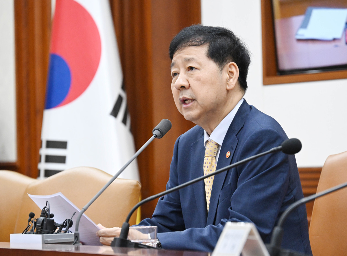 ▲구윤철 부총리 겸 기획재정부 장관이 8월 7일 서울 종로구 정부서울청사에서 열린 경제관계장관회의를 주재, 모두발언을 하고 있다. (기획재정부)