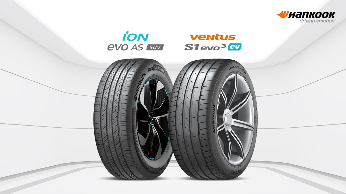 ▲아이온 에보 AS SUV 및 벤투스 S1 에보3 ev. (사진=한국타이어)