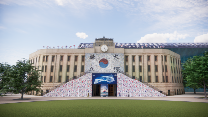 ▲서울광장 '태극기 언덕' 모습. (사진제공=서울시)