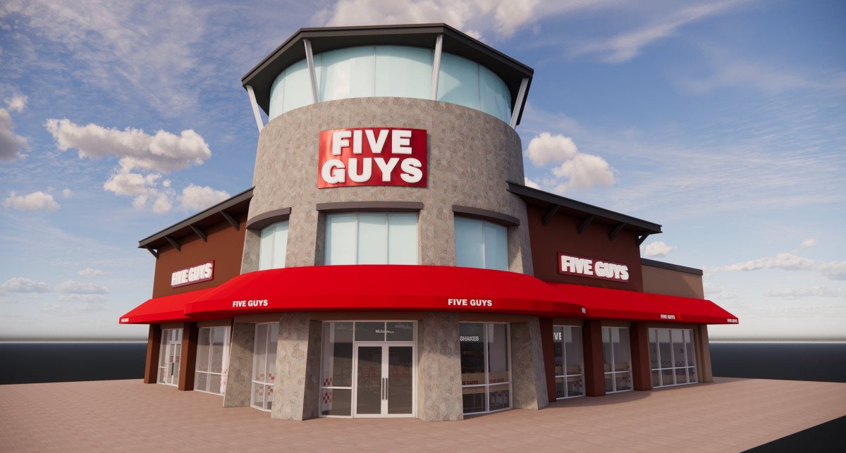 ▲파이브가이즈 여주 9호점 조감도 (사진제공=에프지코리아)