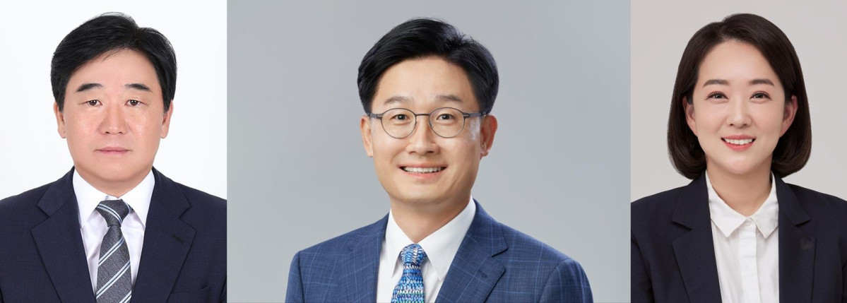 ▲정무실장 이후삼, 민정실장 신현성, 공보실장 최혜영. (사진제공=총리실)