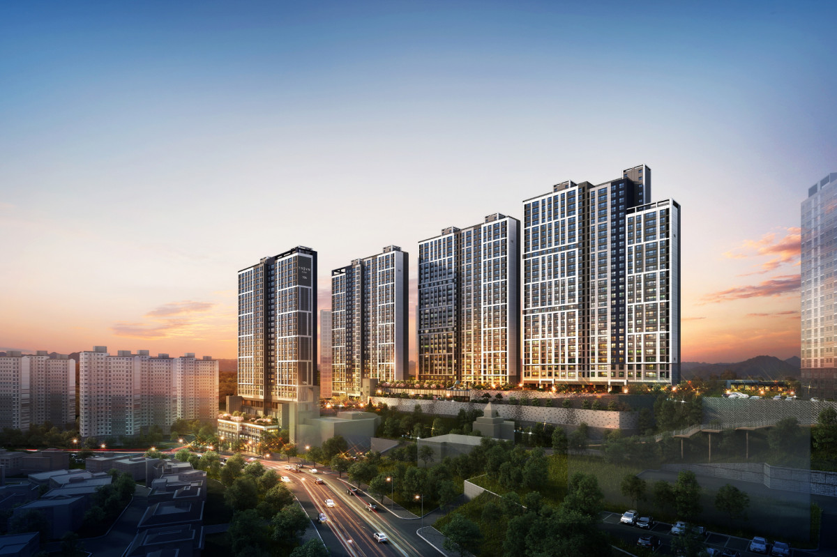 ▲트리븐 삼척 투시도