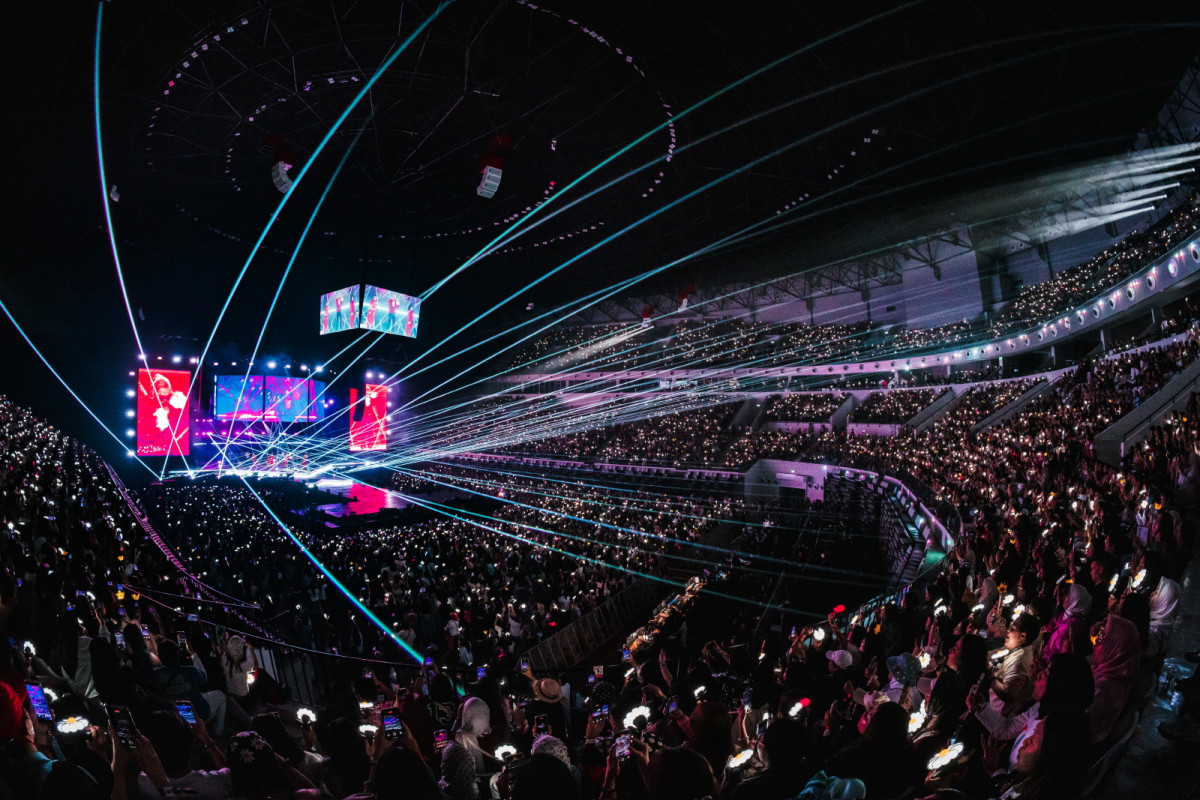 ▲지드래곤의 자카르타 콘서트. (사진제공=갤럭시코퍼레이션)