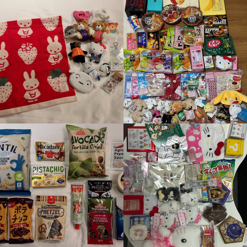 ▲일본을 방문한 한국 MZ세대들의 쇼핑 품목. (사진=독자제공)