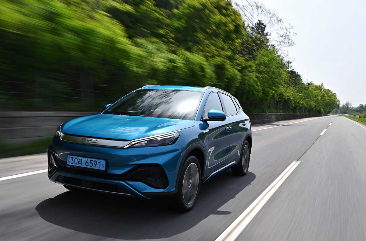 ▲BYD코리아의 소형 SUV '아토3'. (사진=BYD코리아)