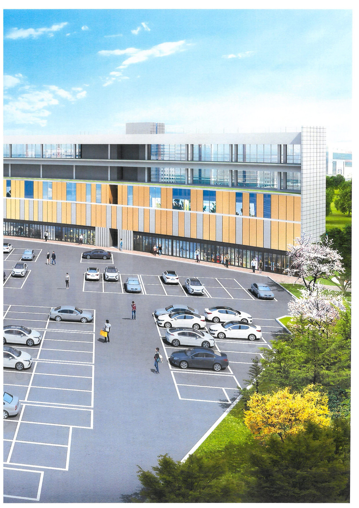 ▲시화복합의료타운 조감도 ( 남촌의료재단)