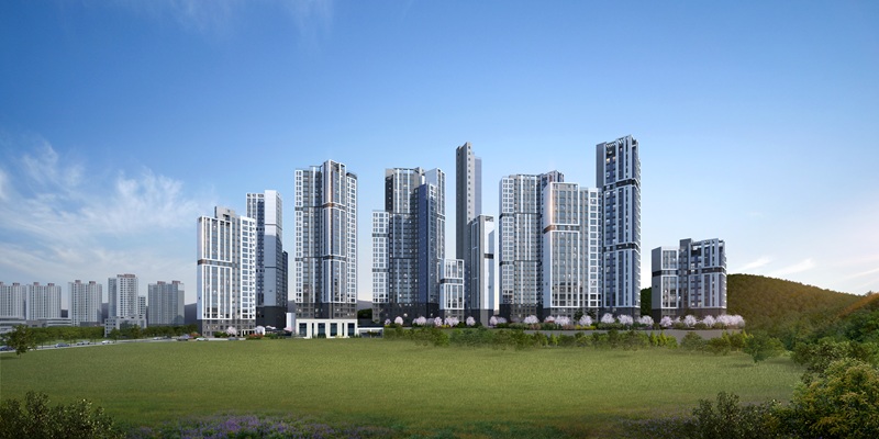 ▲은파 동원 베네스트 레이크파크 투시도