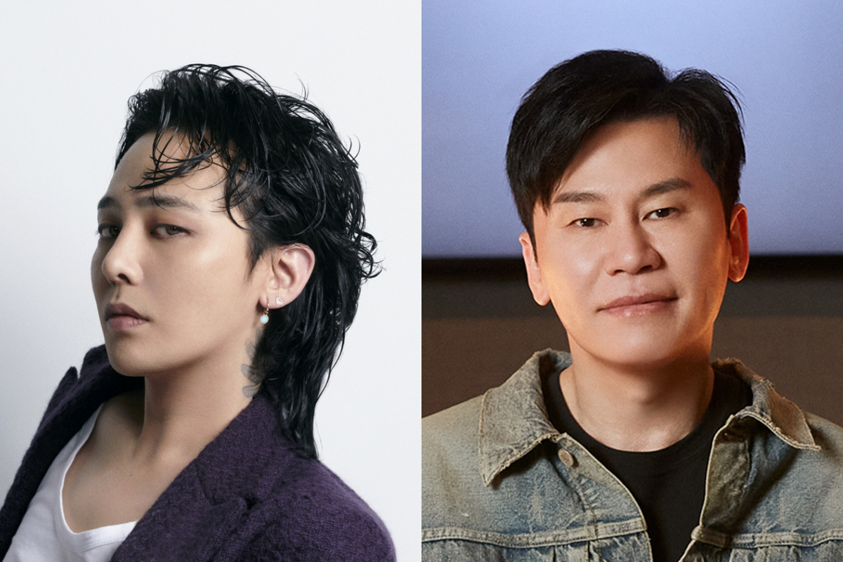 ▲가수 지드래곤(왼쪽), 양현석 YG엔터테인먼트 총괄 프로듀서. (사진제공=갤럭시코퍼레이션, YG엔터테인먼트)