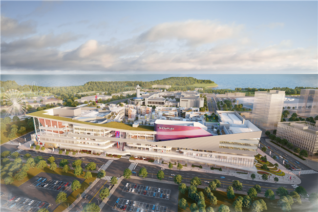 ▲기장 오시리아관광단지 문화예술타운 ‘쇼플렉스’ 조감도 (사진제공=시행사 아트하랑 )