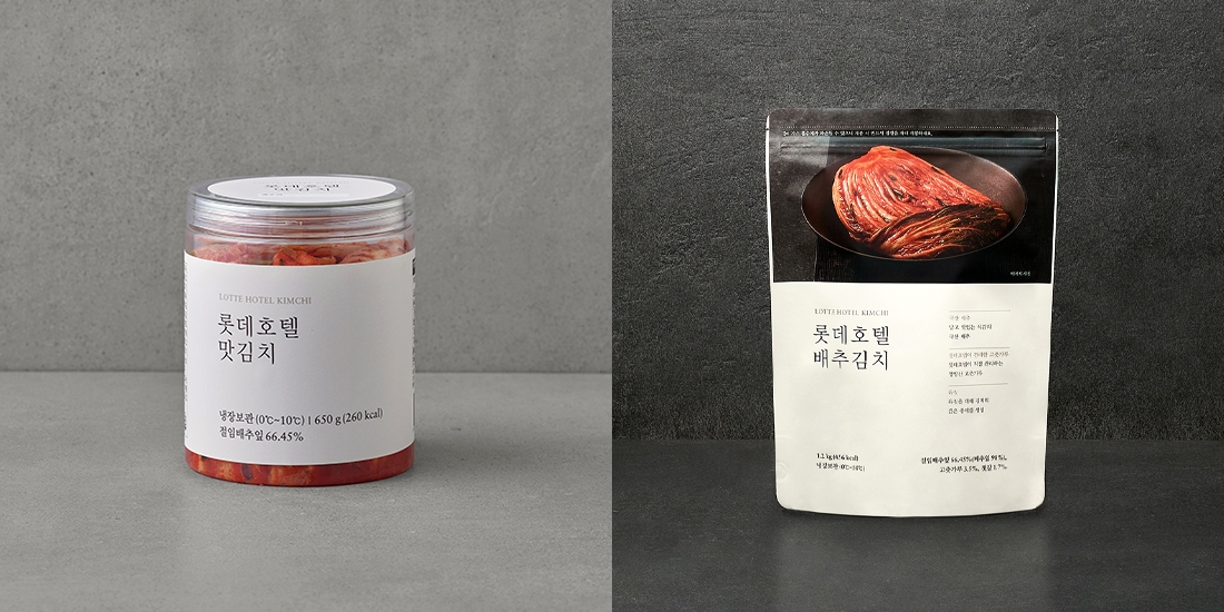 ▲롯데호텔 김치. (사진제공=롯데온)