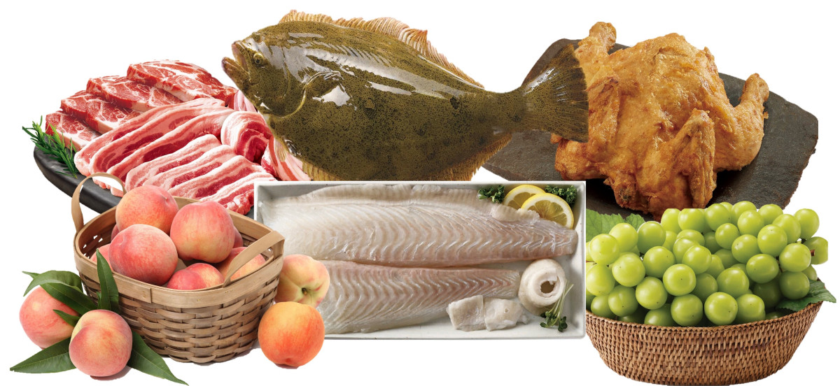 ▲광복절 연휴를 맞이해 이마트가 최대 반값 할인하는 인기 신선식품. (사진제공=이마트)