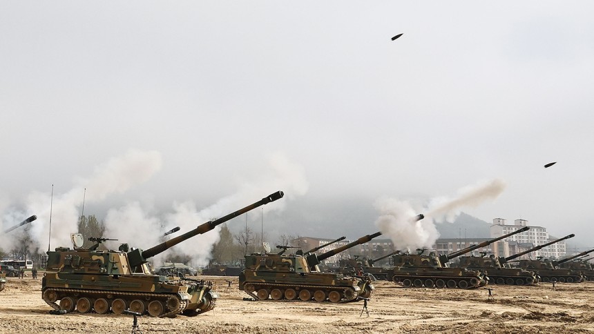 ▲K9 자주포. (연합뉴스)