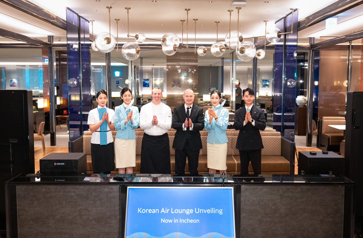 ▲대한항공이 라운지의 리뉴얼을 마치고 사전공개 행사를 진행했다. (사진=대한항공)