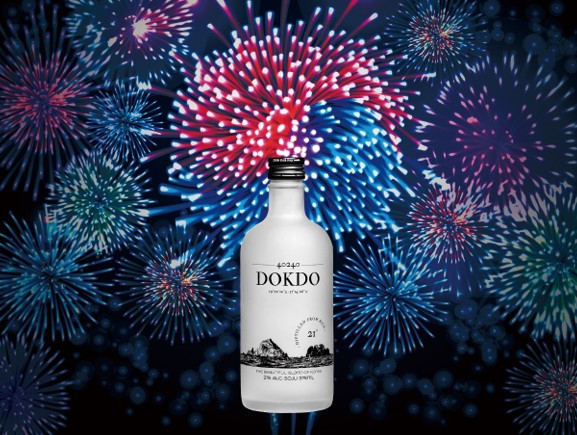 ▲‘40240 독도소주 21°’(사진제공=케이알컴퍼니)