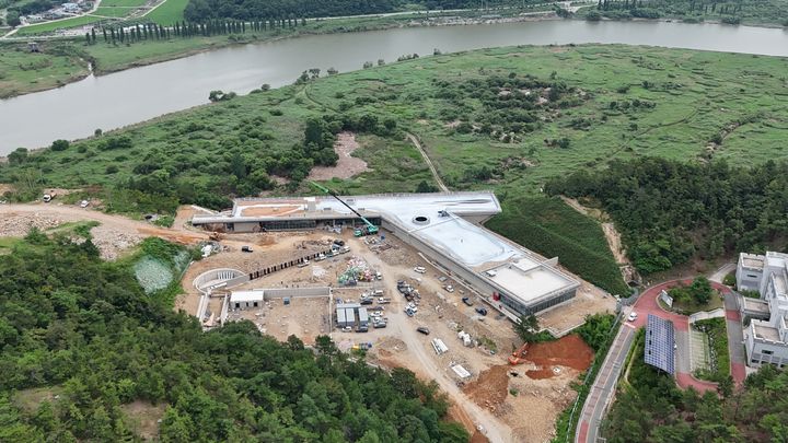 ▲전남 남도의병역사박물관 공사현장 (사진제공=전남도)