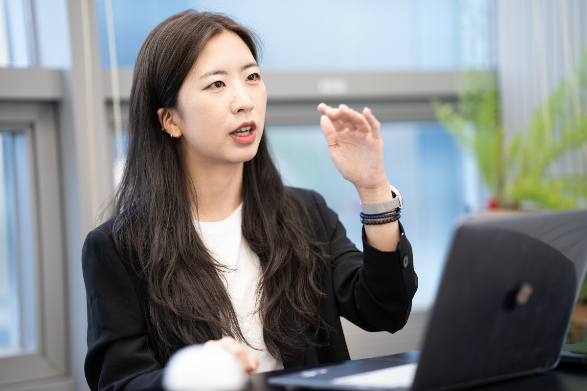 ▲유언으로 노후 기록하는 웰다잉 플랫폼, 서지수 망고하다 대표.(이준호 기자)