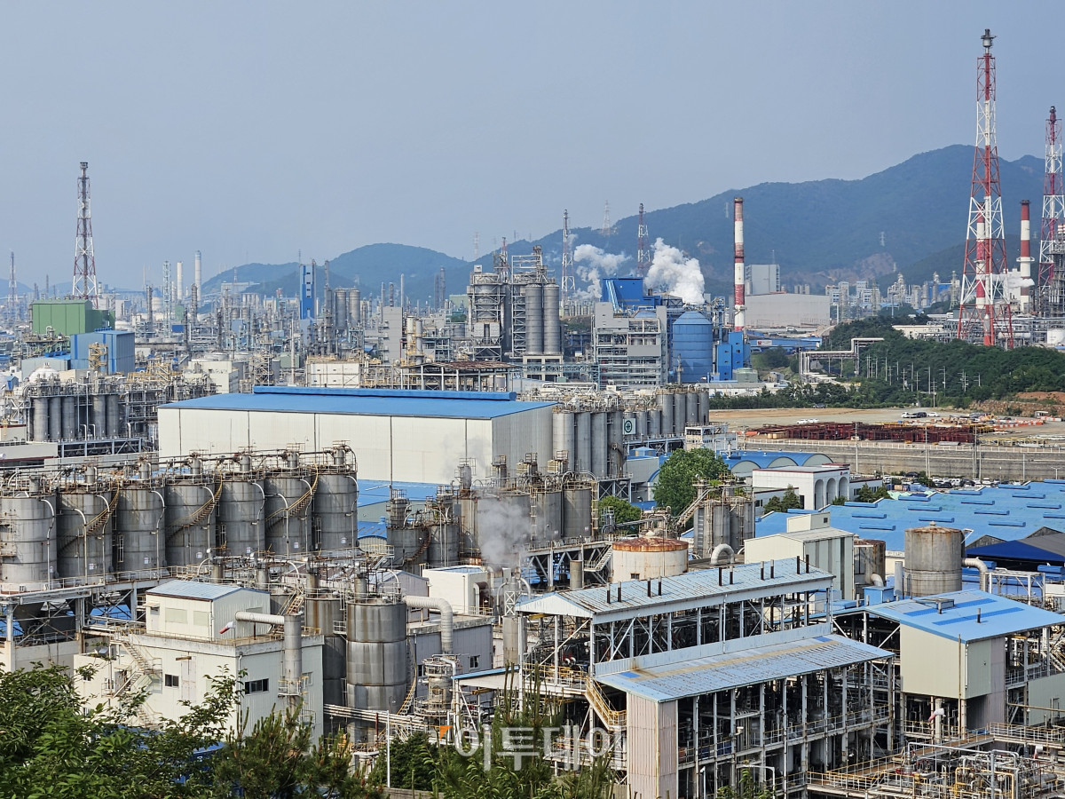 ▲전남 여수 국가산단. (정진용 기자)