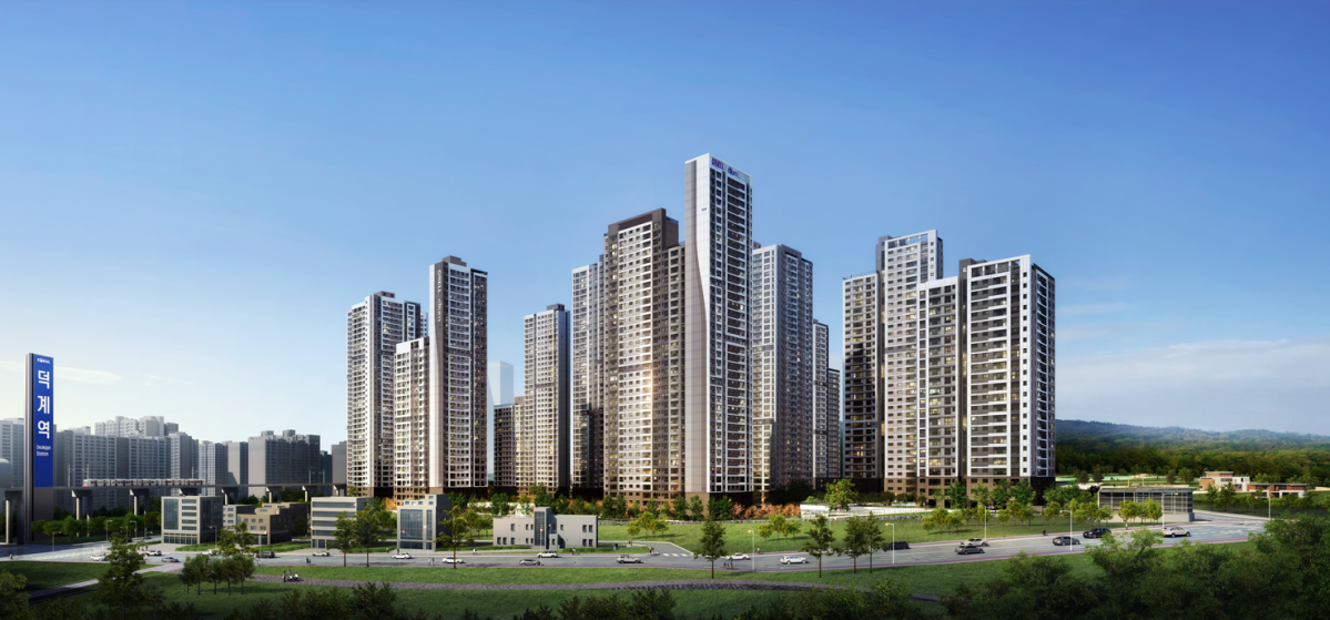 ▲'지웰 엘리움 양주 덕계역' 투시도