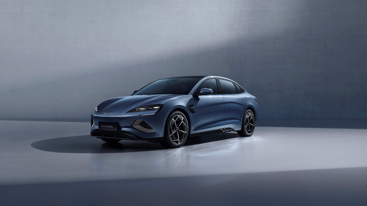 ▲BYD의 중형 전기 세단 '씰(SEAL)'. (사진=BYD코리아)
