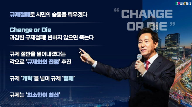 ▲규제혁신365 프로젝트 설명 자료. (자료제공=서울시)