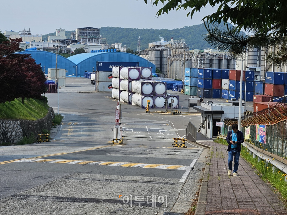 ▲전남 여수 국가산단. (정진용 기자)