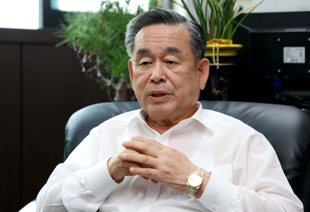 ▲황상현 성수전략정비구역 제1지구 주택재개발 정비사업조합장이 21일 서울 성동구 성수1지구 조합사무실에서 이투데이와 인터뷰를 갖고 있다. 신태현 기자 holjjak@ (이투데이DB)