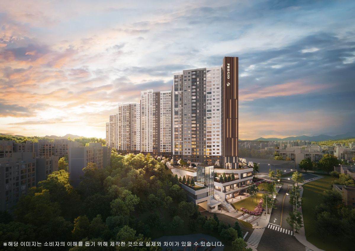 ▲탑석 푸르지오 파크7 석경투시도. (사진제공=대우건설)