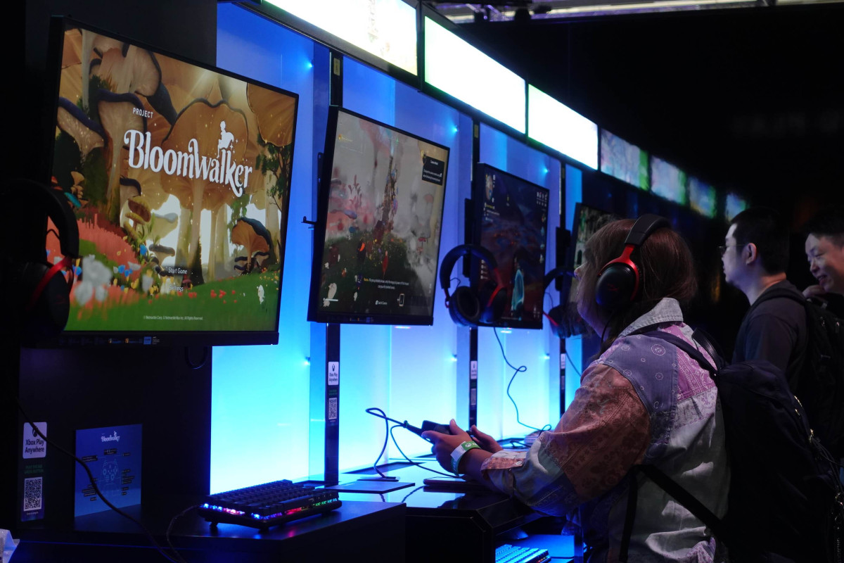 ▲넷마블 블룸워커 게임스컴 현장 사진 (사진제공=넷마블)