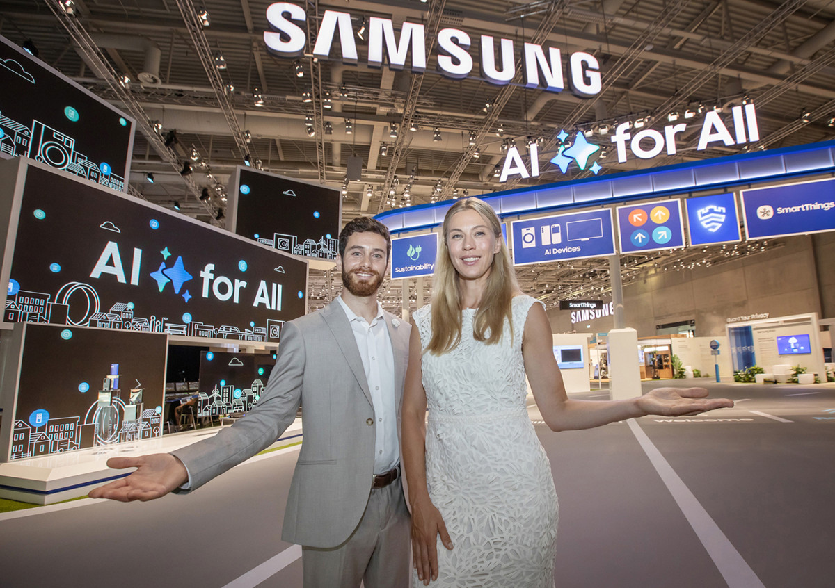 ▲삼성전자 'IFA 2024' 전시장 전경 (자료제공=삼성전자)