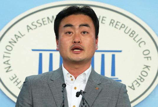 ▲홍성규 진보당 수석대변인. (뉴시스)