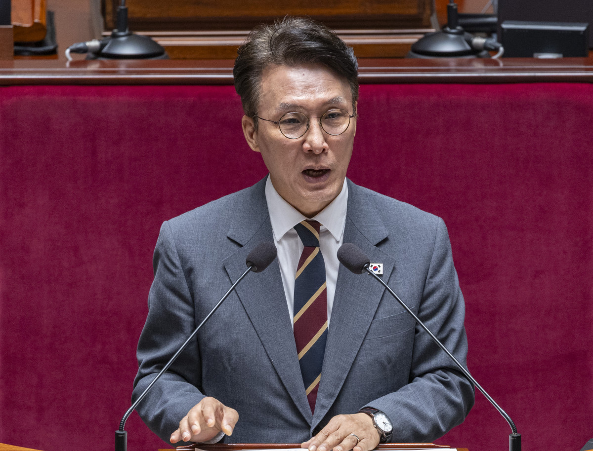 ▲김민석 국무총리가 25일 국회에서 열린 예산결산특별위원회 전체 회의에 출석해 인사말을 하고 있다. (사진제공=연합뉴스)