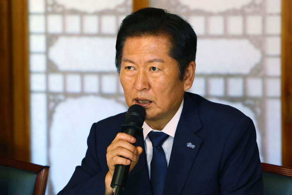 ▲정청래 더불어민주당 대표 (신태현 기자 holjjak@)