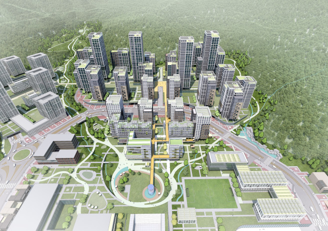 ▲서울시 강남구 구룡마을 개발 조감도. (사진제공=서울시)