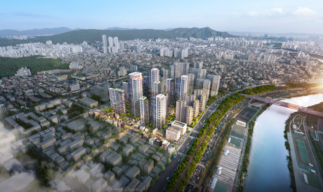 ▲중화동 309-39 일대 재개발사업 조감도. (사진제공=서울시)