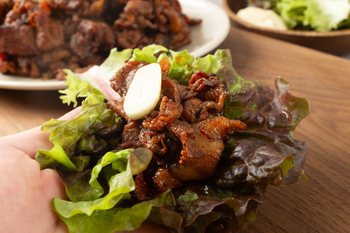 ▲Gochujang Marinated Bulgogi. Marinated pork dishes. South Korean food culture