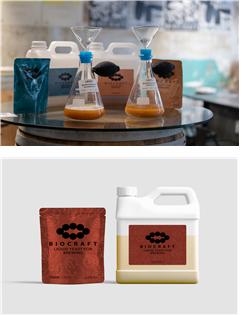 ▲스타트업 ‘바이오크래프트’가 개발한 액상형 양조효모 제품. (사진제공=농림축산식품부)