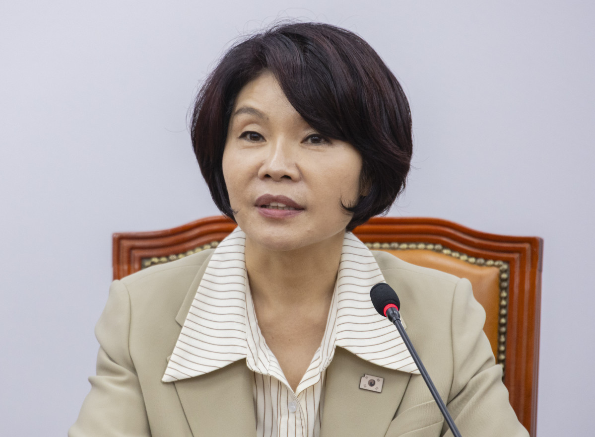 ▲한정애 더불어민주당 정책위의장의 모습. (사진=연합뉴스)