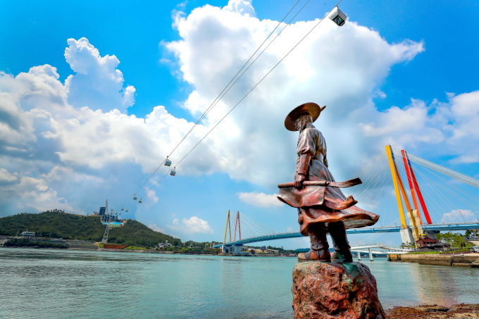 ▲전남 해남군 우수영 전경. (사진제공=해남군)