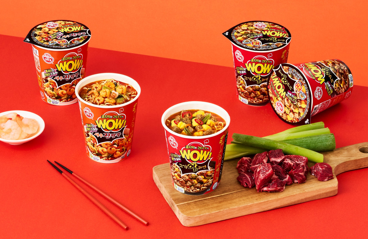 ▲오뚜기 WOW 컵면. (사진제공=오뚜기)