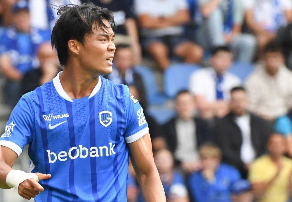 ▲오현규(헹크) (AFP/연합뉴스)