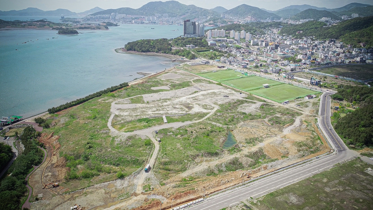 ▲전남 여수시 섬박람회 주행사장 진모지구. (사진제공=여수세계 섬박람회 조직위원회)