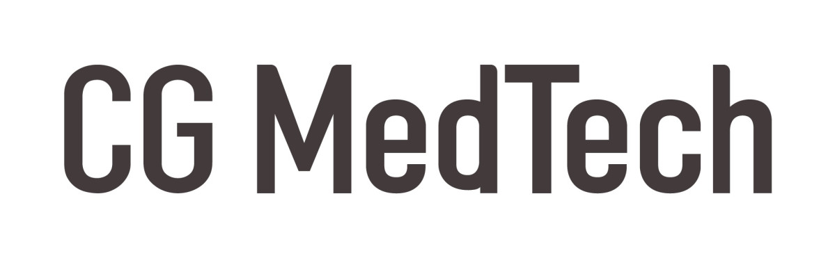 ▲스마트그리드 사업 확대가 본격화된 2일, 시지메드텍의 기업명인 'CG MedTech'가 깔끔한 글꼴로 표시된 이미지가 참고자료로 제공되고 있다.