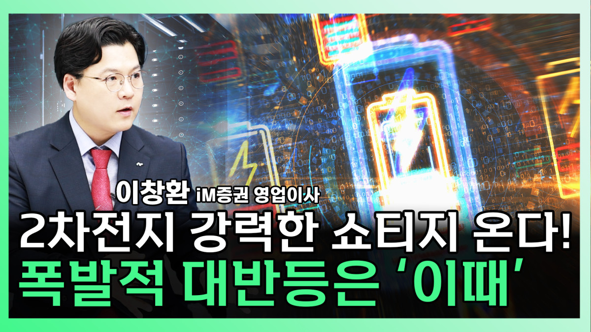 ▲이창환 iM증권 영업이사가 찐코노미에 출연해 2차전지에 대해 자세히 분석하고 있다 (이투데이TV '찐코노미')