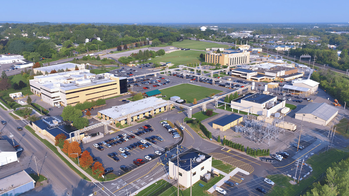 ▲롯데바이오로직스의 시러큐스 바이오 캠퍼스 전경. (사진제공=롯데바이오로직스)