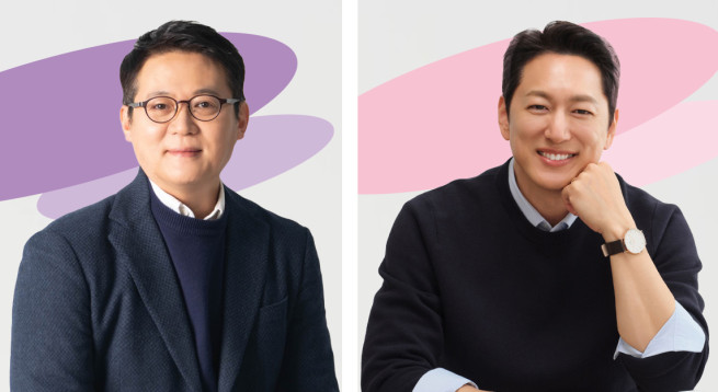 ▲재능문화 '하트풀'의 특강 강연자로 나서는 김경일 교수(왼쪽)과 한석준 아나운서. (사진제공=재능교육)